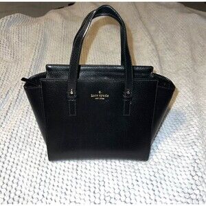Kate Spade New York Grand Street Small Hayden Handbag Black Great Condition